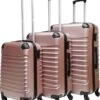 Castillo Trimix 3 Delige ABS Kofferset - Rosé Goud 2 Castillo Trimix 3 Delige ABS Kofferset - Rosé Goud -Reisopslag Winkel 1007x1200