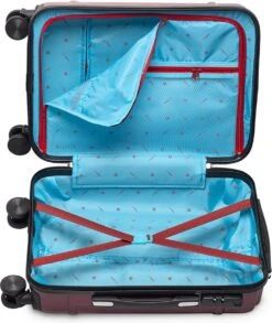 Tesla PC - Handbagage Koffer - 55x35x20 Cm - 4 Wielen - Rood -Reisopslag Winkel 1013x1200 1