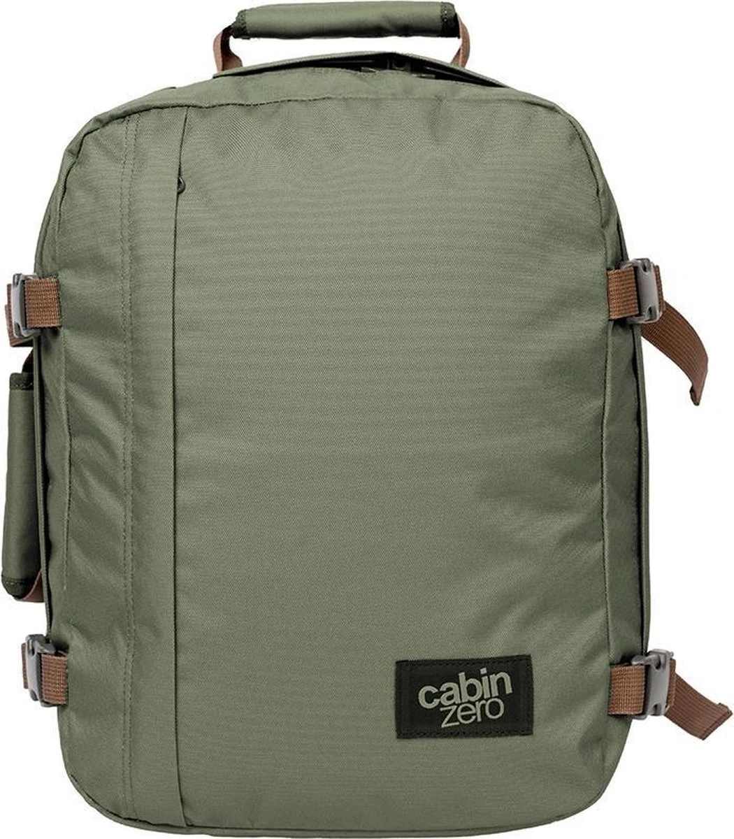 CabinZero Classic 28L Ultra Light Bag Georgian Khaki 3 CabinZero Classic 28L Ultra Light Bag Georgian Khaki