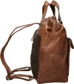 Spikes & Sparrow Rugtas / Rugzak - Bronco - 10 Liter - Leer - Cognac -Reisopslag Winkel 1061x1200