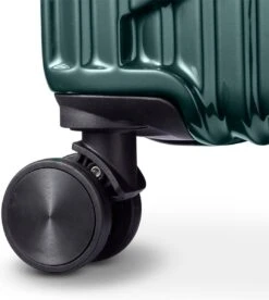 Tesla PC - Handbagage Koffer - 55x35x20 Cm - 4 Wielen - Groen -Reisopslag Winkel 1073x1200