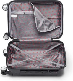 Swiss Alps - Handbagage Koffer - 55x35x22 Cm - 4 Wielen - Zwart -Reisopslag Winkel 1086x1200