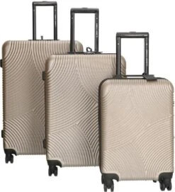 Enrico Benetti Louisville 39040 Driedelige Kofferset Hardcase ABS - Champagne -Reisopslag Winkel 1095x1200 3