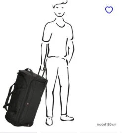 Reistas Weekendtas - Reistas Met Wielen - XL - 100 Liter -Reisopslag Winkel 1107x1200 2