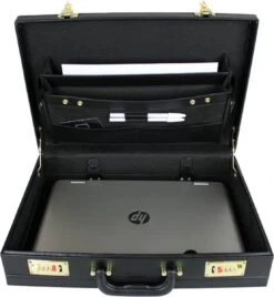 Attachékoffer Zwart - Kunstleer - Documentenkoffer - Attache Koffer Cijferslot - Laptopkoffer - Kantoor Koffer -Reisopslag Winkel 1108x1200 2