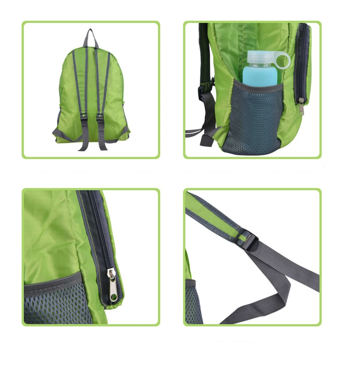 Rugtas - Rugzak - Opvouwbaar Lichtgewicht - Rugzak Heren En Dames Outdoor - Backpacken - Camping - Spatwaterdicht - Schooltas - Wandelen - Reizen - Roze 9 Rugtas - Rugzak - Opvouwbaar Lichtgewicht - Rugzak Heren En Dames Outdoor - Backpacken - Camping - Spatwaterdicht - Schooltas - Wandelen - Reizen - Roze - Image 7