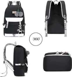 Ekuizai Hippe Meiden Schooltas / Rugzak Roze -Reisopslag Winkel 1124x1200