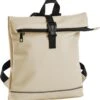 Daniel Ray Jefferson Rolltop Laptop Rugzak Waterproof - Off White -Reisopslag Winkel 1129x1200 2