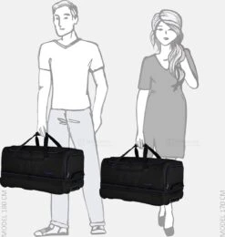 Travelite Reistas Met Wielen Basics - Zwart -Reisopslag Winkel 1141x1200 1