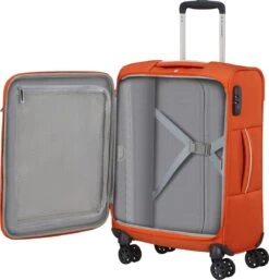 Samsonite Reiskoffer - Popsoda Spinner 55/20/40 (Handbagage) Orange -Reisopslag Winkel 1154x1200