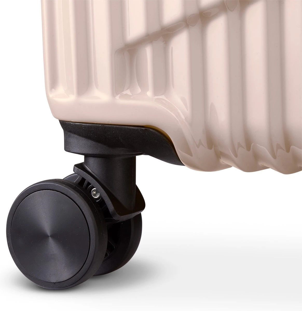 Tesla PC - Handbagage Koffer - 55x35x20 Cm - 4 Wielen - Roze 7 Tesla PC - Handbagage Koffer - 55x35x20 Cm - 4 Wielen - Roze - Image 5