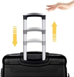 Merax 3-delig Kofferset Met TSA Slot - Trolleyset ABS 40L, 70L & 110 Liter - Zwart 21 Merax 3-delig Kofferset Met TSA Slot - Trolleyset ABS 40L, 70L & 110 Liter - Zwart -Reisopslag Winkel 1168x1200 2