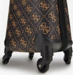 Guess Handbagage Koffer / Trolley / Reiskoffer - 50 Cm - 25 Liter - Wilder - Bruin -Reisopslag Winkel 1168x1200