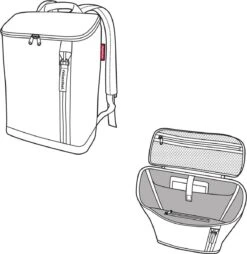 Reisenthel Overnighter-Backpack Rugzak M - 13L Twist Silver Grijs 11 Reisenthel Overnighter-Backpack Rugzak M - 13L Twist Silver Grijs -Reisopslag Winkel 1168x1200 5