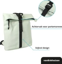 VanEnkhuizen Rolltop Rugzak 9 Liter - Waterafstotend En Thermo Materiaal - Mint 19 VanEnkhuizen Rolltop Rugzak 9 Liter - Waterafstotend En Thermo Materiaal - Mint -Reisopslag Winkel 1171x1200 2
