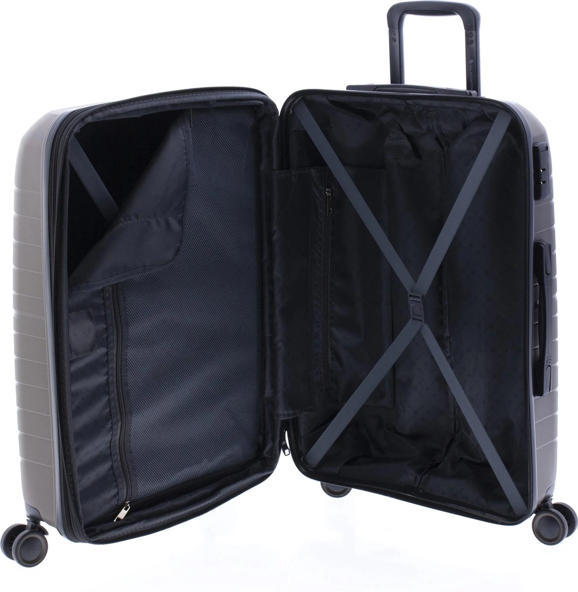 Gladiator Kick-Off Middelgrote Koffer Expandable - 67 Cm - 72/90 Liter - Eco Friendly Recyclebaar PP - Rood 7 Gladiator Kick-Off Middelgrote Koffer Expandable - 67 Cm - 72/90 Liter - Eco Friendly Recyclebaar PP - Rood - Image 5