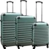 Travelerz Kofferset 3 Delig Met Wielen En Cijferslot - ABS - Groen (228-) 2 Travelerz Kofferset 3 Delig Met Wielen En Cijferslot - ABS - Groen (228-) -Reisopslag Winkel 1185x1200 1