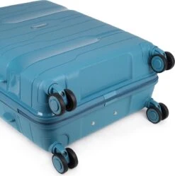 Decent ONE-CITY Large Koffer - 76 Cm - TSA Slot - Petrol -Reisopslag Winkel 1189x1200 1