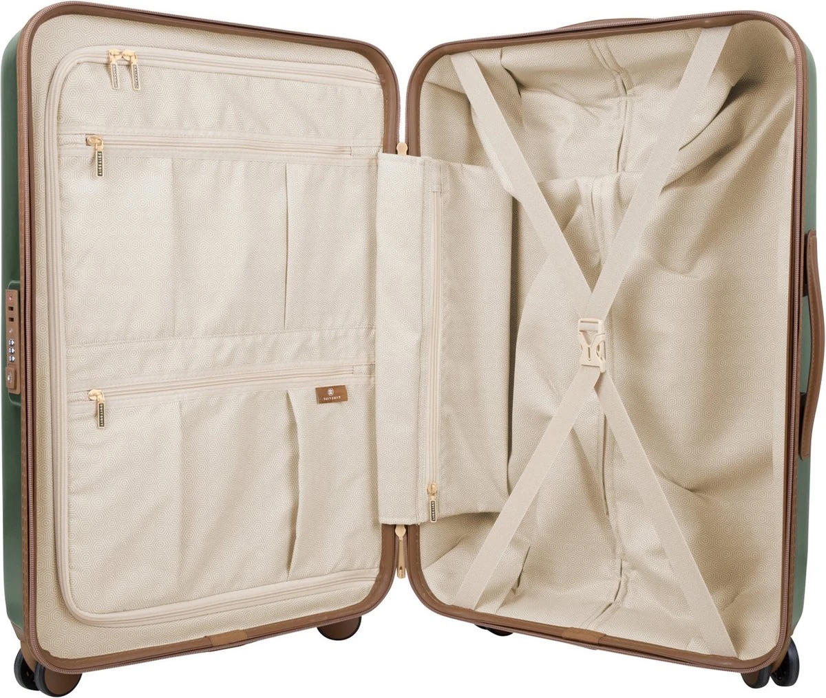 SUITSUIT - Fab Seventies Classic - Beetle Green - Reiskoffer (66 Cm) 5 SUITSUIT - Fab Seventies Classic - Beetle Green - Reiskoffer (66 Cm) - Image 3