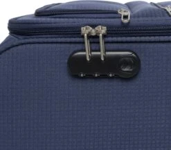 Travelbags Handbagage Zachte Koffer / Trolley / Reiskoffer - The Base - 55 Cm - Blauw -Reisopslag Winkel 1200x1051