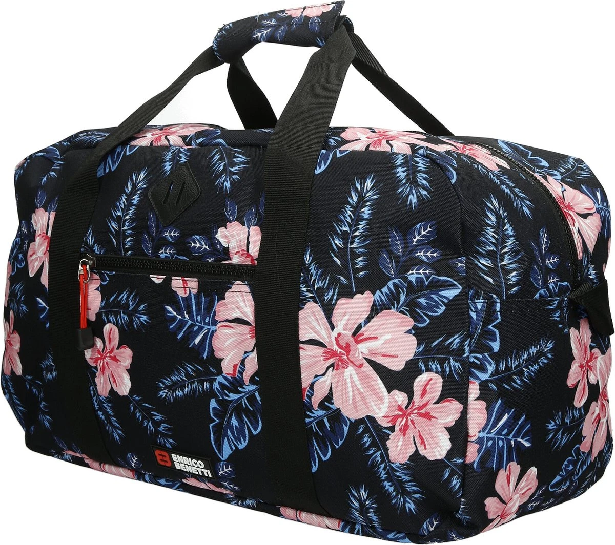 Enrico Benetti Capetown Sporttas/ Reistas - Donkere Bloem 4 Enrico Benetti Capetown Sporttas/ Reistas - Donkere Bloem - Image 2