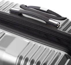 Tesla PC - Reiskoffer - 65 Cm - 4 Wielen - Zilver -Reisopslag Winkel 1200x1087