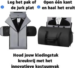 Mark Ryden Reistas – Weekendtas – Reistassen – Tas Voor Dames En Heren – Reistas Handbagage – Weekend Tas – Duffel Bag Waterdicht – Kostuumtas -Reisopslag Winkel 1200x1098