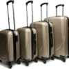 Castillo Travelerz 4 Delige ABS Kofferset - Champagne -Reisopslag Winkel 1200x1108 1