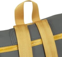New Rebels® Tim - Rugtas - Geel - Waterafstotend - Roll-top - 15.6151413121087.9 - 30x12x43cm - Rugzak / Backpack -Reisopslag Winkel 1200x1111 4