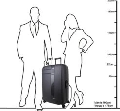 Decent Transit Reiskoffer 82 Cm - Zwart -Reisopslag Winkel 1200x1114 8