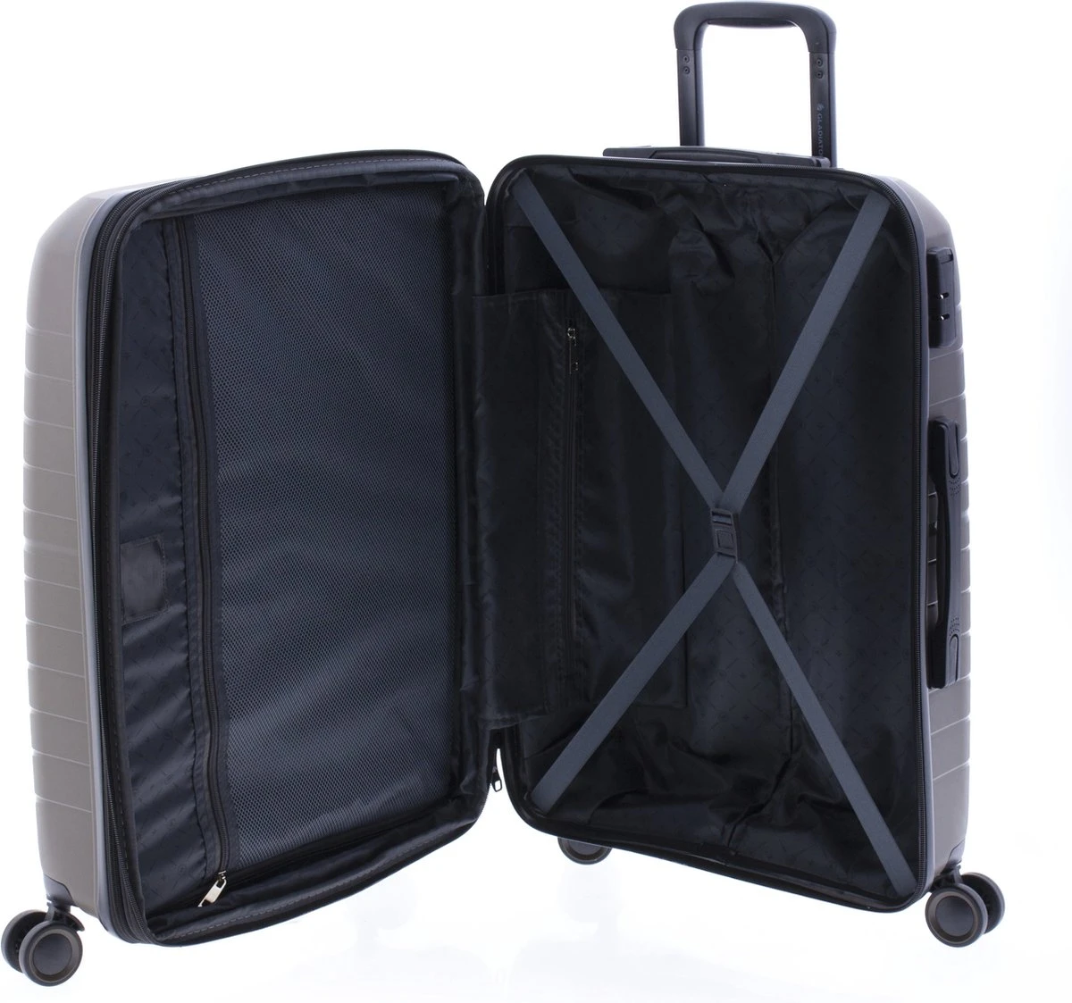 Gladiator Kick-Off Middelgrote Koffer Expandable - 67 Cm - 72/90 Liter - Eco Friendly Recyclebaar PP - Rood 6 Gladiator Kick-Off Middelgrote Koffer Expandable - 67 Cm - 72/90 Liter - Eco Friendly Recyclebaar PP - Rood - Image 4