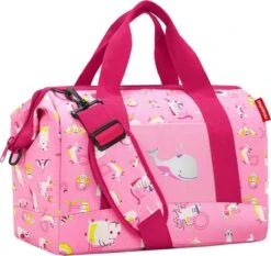 Reisenthel Allrounder M Kids Reistas - Kind - Maat M - 18L - ABC Friends Pink Roze -Reisopslag Winkel 1200x1131 5