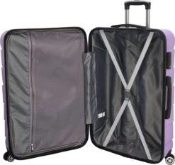 Beagles Originals Comfy Travel Grote Koffer - 74 Cm - Lila -Reisopslag Winkel 1200x1132 3