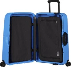 Samsonite Reiskoffer - Magnum Eco Spinner 69/25 - Summer Blue -Reisopslag Winkel 1200x1138