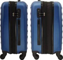 SB Travelbags Kofferset - 2 Delige 'Expandable' Koffer - Blauw - 65cm/55cm -Reisopslag Winkel 1200x1141