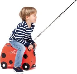 Trunki Ride-On Handbagage Koffer 46 Cm - Frank De Brandweerwagen -Reisopslag Winkel 1200x1152