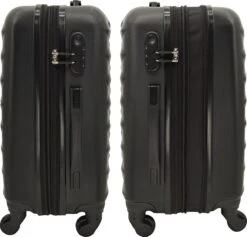 SB Travelbags Kofferset - 2 Delige 'Expandable' Koffer - Zwart - 65cm/55cm -Reisopslag Winkel 1200x1153 3