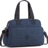 Kipling July Bag - Travel Tote - Dazz True Blue -Reisopslag Winkel 1200x1163 3