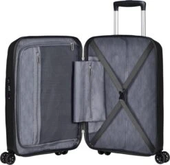 American Tourister Reiskoffer - Bon Air Dlx Spinner 55/20 Tsa (Handbagage) Black -Reisopslag Winkel 1200x1168