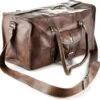 Duffeltas Weekendtas 50 X 24 X 24 Cm - Echte Leder - Cognac Bruin Leder – Reistas - Sporttas 1 Duffeltas Weekendtas 50 X 24 X 24 Cm - Echte Leder - Cognac Bruin Leder – Reistas - Sporttas -Reisopslag Winkel 1200x1172 1