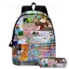 Roblox All Over Rugzak Met Etui - Kinderrugzak - Schooltas - Rugtas - Gymtas - Reistas -Reisopslag Winkel 1200x1172 2