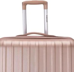 Decent Tranporto-One Reiskoffer 76 Cm - Zalmroze -Reisopslag Winkel 1200x1174