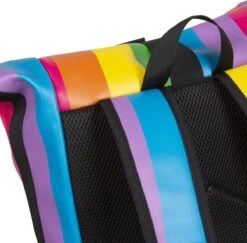 New Rebels® Mart - Rugtas - Regenboog - Waterbestendig - Roll-top - 151413121087.9 - 35x10x46cm - Rugzak / Backpack -Reisopslag Winkel 1200x1180 9