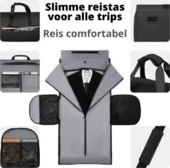 Mark Ryden Reistas – Weekendtas – Reistassen – Tas Voor Dames En Heren – Reistas Handbagage – Weekend Tas – Duffel Bag Waterdicht – Kostuumtas -Reisopslag Winkel 1200x1182 1