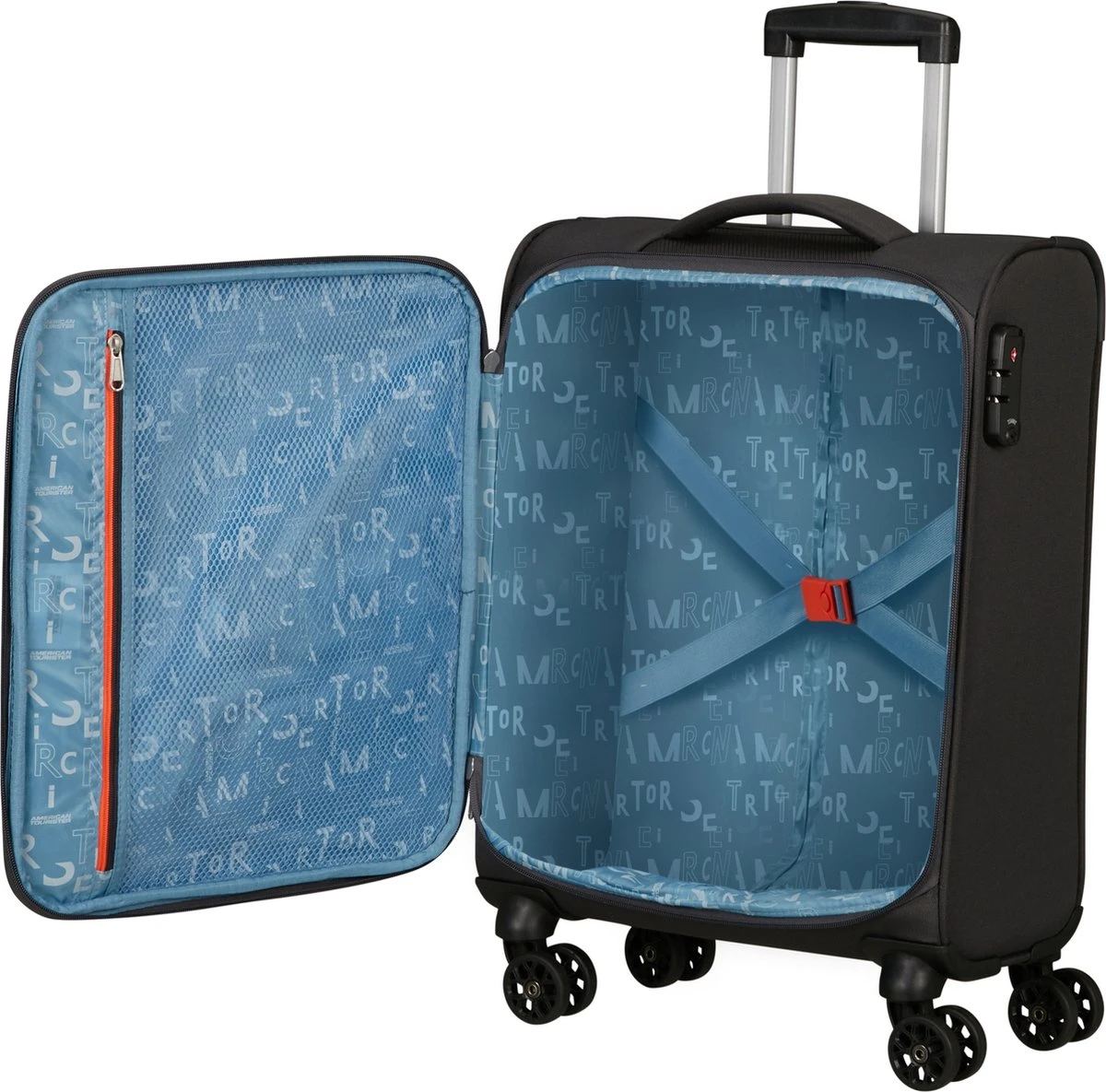 American Tourister Reiskoffer - Sea Seeker Spinner 55cm (Handbagage)- Charcoal Grey 12 American Tourister Reiskoffer - Sea Seeker Spinner 55cm (Handbagage)- Charcoal Grey - Image 10
