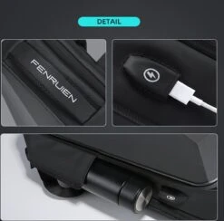 Brandie® - Rugzak - Voor Heren Reistas - Reistas - Schoudertas - Waterdichte Rugzakken - Schooltas - Anti Diefstal - USB Opladen - Heren Zakelijke Reistas Rugzak - 5013 Grootte 12*32*45 Cm - Zwart Upgraden - Gewicht 1.3 Kg -Reisopslag Winkel 1200x1187 6