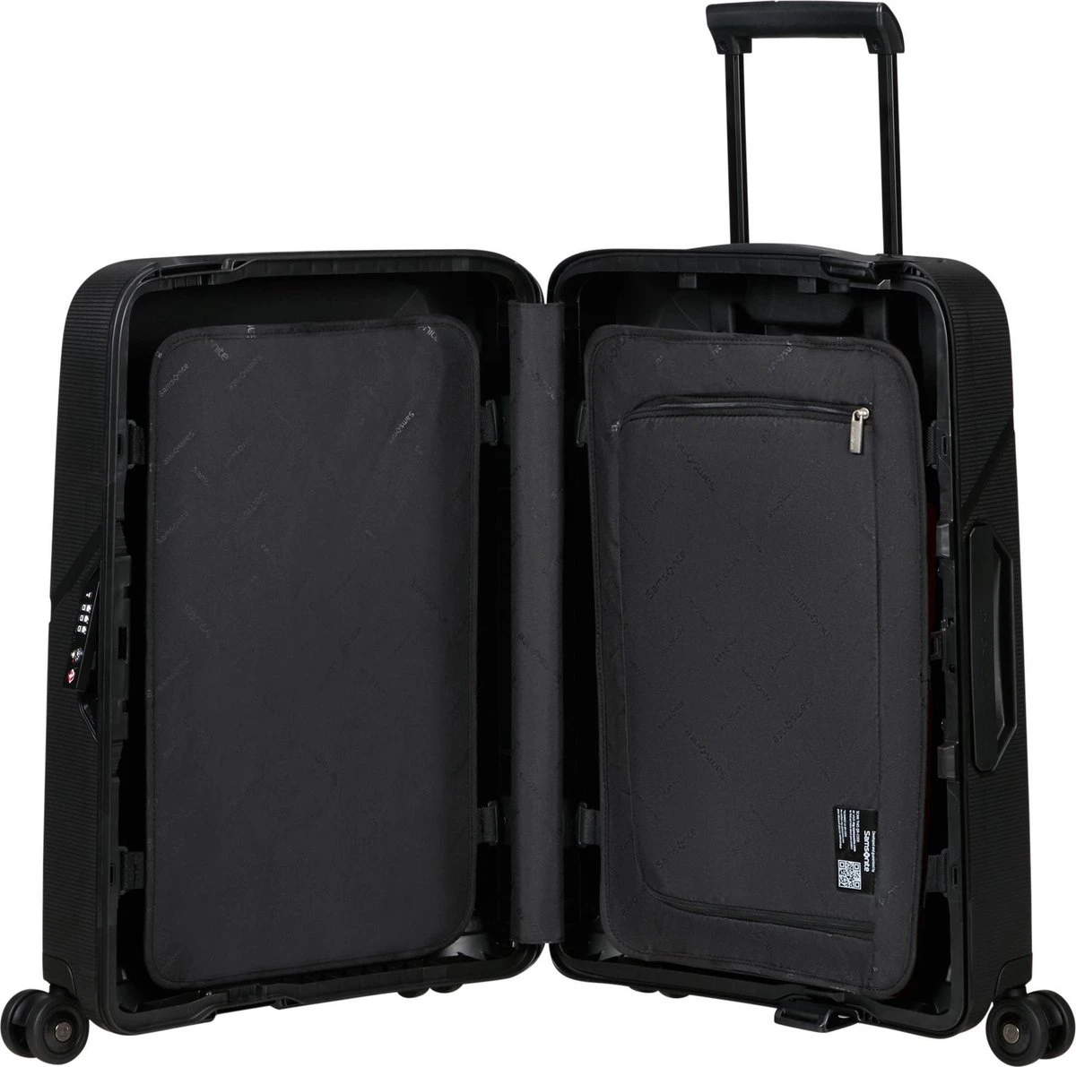 Samsonite Reiskoffer - Magnum Eco Spinner 55/20 (Handbagage) Graphite 6 Samsonite Reiskoffer - Magnum Eco Spinner 55/20 (Handbagage) Graphite - Image 4
