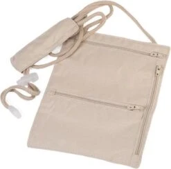 Merkloos Handige Halstas - Nektasje Reisportemonee 20 Cm - Reistasje -Reisopslag Winkel 1200x1192 4