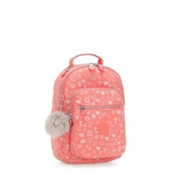 Kipling Seoul Go Small Laptoprugzak 13 Inch - Hearty Pink Met -Reisopslag Winkel 1200x1200 1161