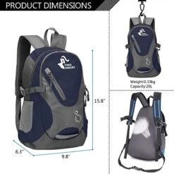 Free Knight Klein Dagrugzak, 20 L, Marineblauw ,waterdichte ,lichtgewicht 11 Free Knight Klein Dagrugzak, 20 L, Marineblauw ,waterdichte ,lichtgewicht -Reisopslag Winkel 1200x1200 1191